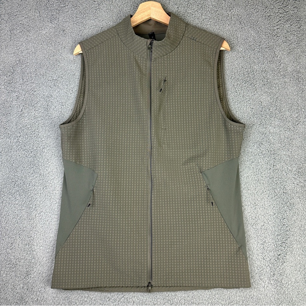 lululemon athletica Men's Cold Terrain Fleece Vest Mossy Green Medium